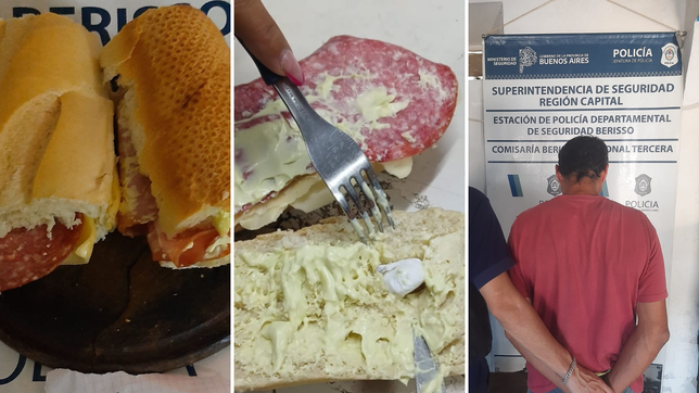 berisso: fue a la carcel para llevarle un sanguche a un amigo y quedo detenido