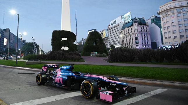 franco colapinto revoluciono palermo antes del road show con un historico regreso de la f1 al pais