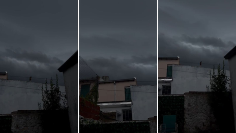 Con fuertes vientos y nubes negras, así llegan las tormentas anunciadas para La Plata Con fuertes vientos y nubes negras, así llegan las tormentas anunciadas para La Plata