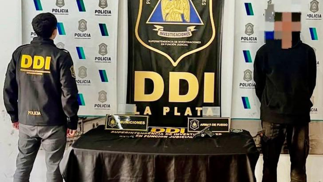 detuvieron en villa elvira a un hombre acusado de amenazar a su expareja