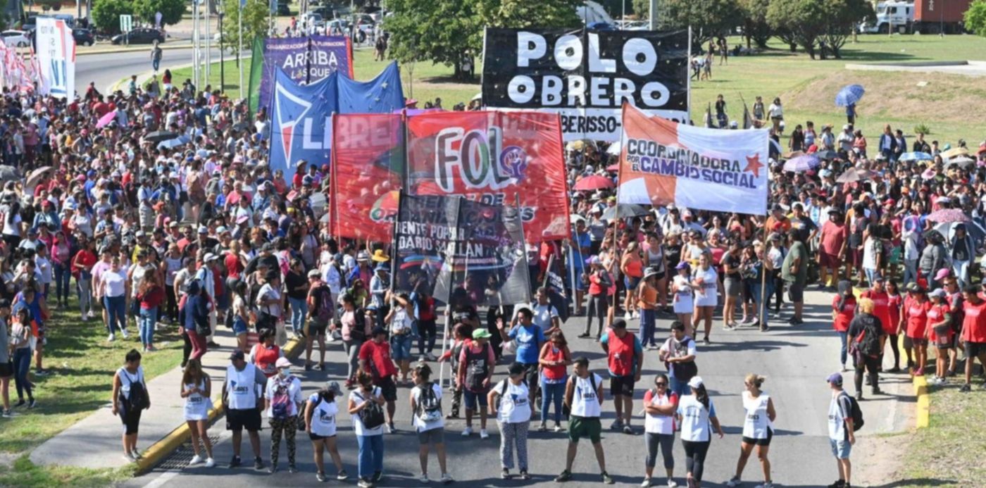 Corte Autopista La Plata-Buenos Aires Piquetazo nacional