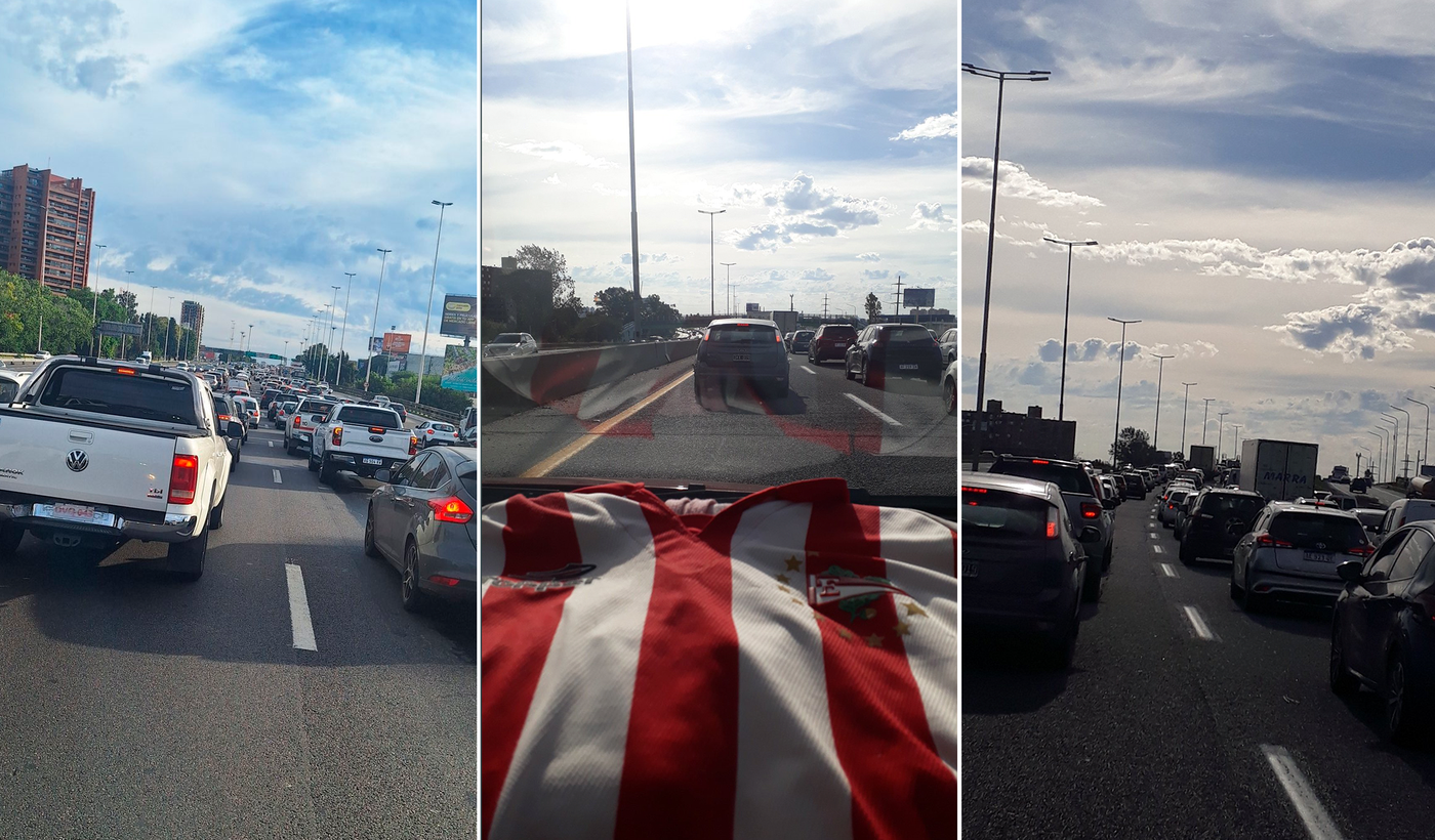 Barracas Central Estudiantes Caravana Hinchas.png