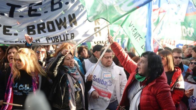 cara a cara: los docentes se reunen con maria eugenia vidal por primera vez tras la tragedia de moreno