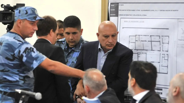 por el crimen de andres nunez en la plata rechazan la prision domiciliaria para el excomisario condenado