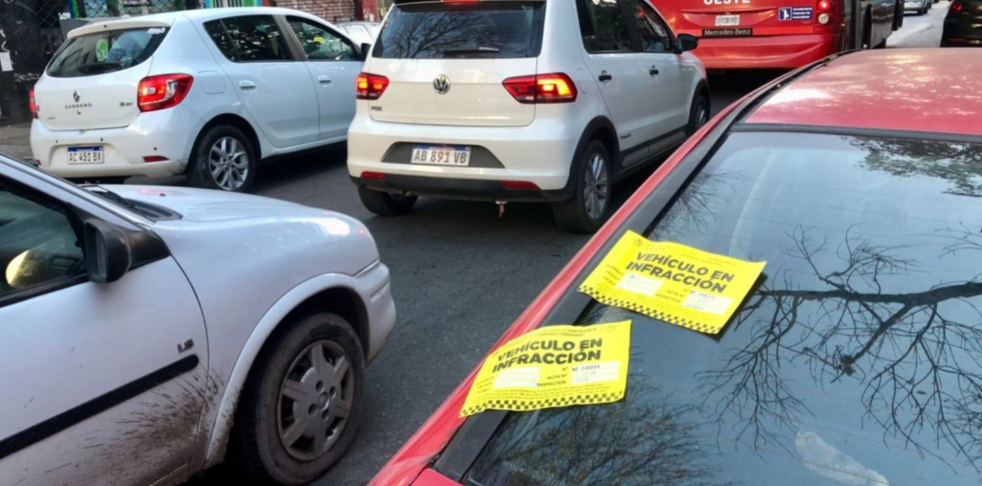 estacionamiento calle 54 multas