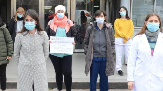 punto por punto, el reclamo del personal del hospital san martin en medio de la pandemia