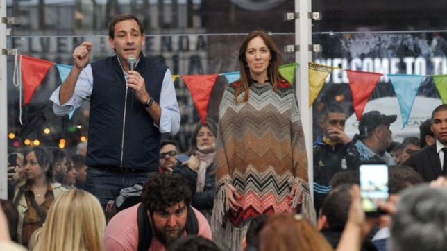 garro relanzo la campana con un acto y una caminata junto a la gobernadora vidal