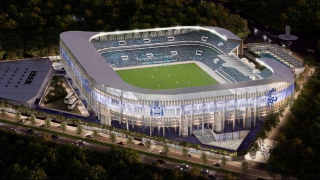 aparecieron las imagenes de otro de los proyectos para el nuevo estadio del bosque