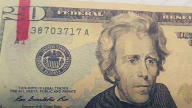 el dolar con la marca roja: ¿de que se trata, cuanto cotiza y como saber si es falso?