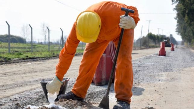 empezaron a repavimentar una via de comunicacion clave en el sur del distrito