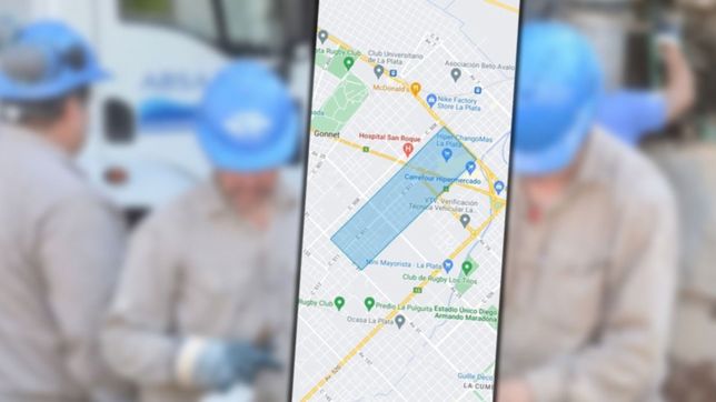 destrozaron una perforacion de absa y decenas de hogares se quedan sin agua en la plata