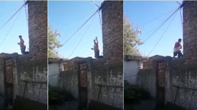 el vecino exhibicionista de la loma se nego a declarar y quedo procesado por cuatro delitos