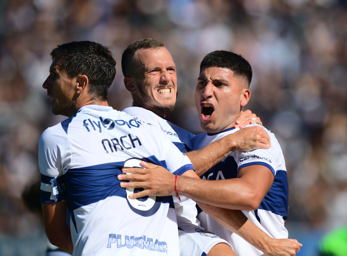 Gimnasia Independiente Rivadavia Gol Festejo Torres Nacho Max