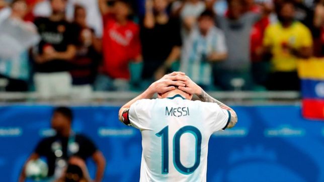 duro cachetazo para argentina en el arranque de la copa america