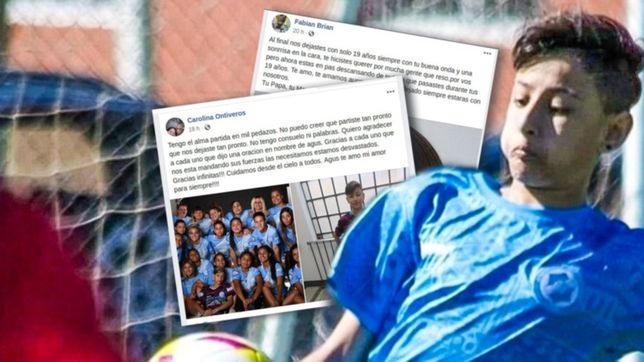 nos dejaste con solo 19 anos: los mensajes de la familia de la arquera de la villa