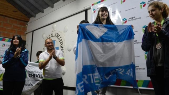 sofia, la nena platense de 12 anos que gano una medalla de oro en los juegos bonaerenses