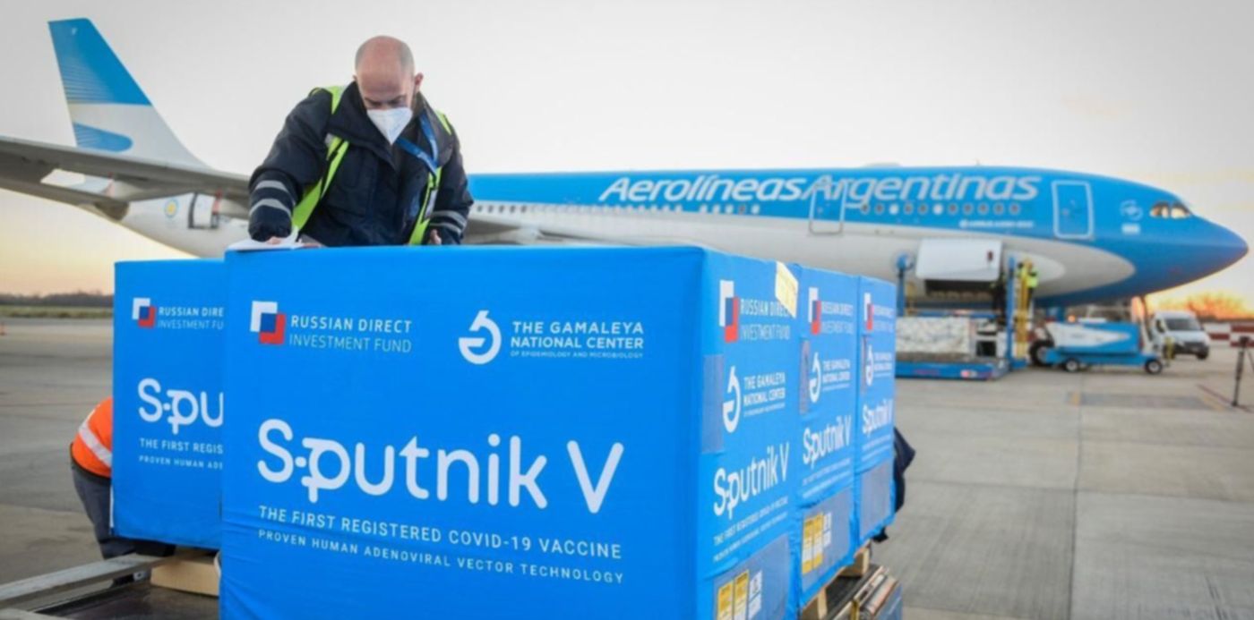 Llegada vacuna Sputnik V