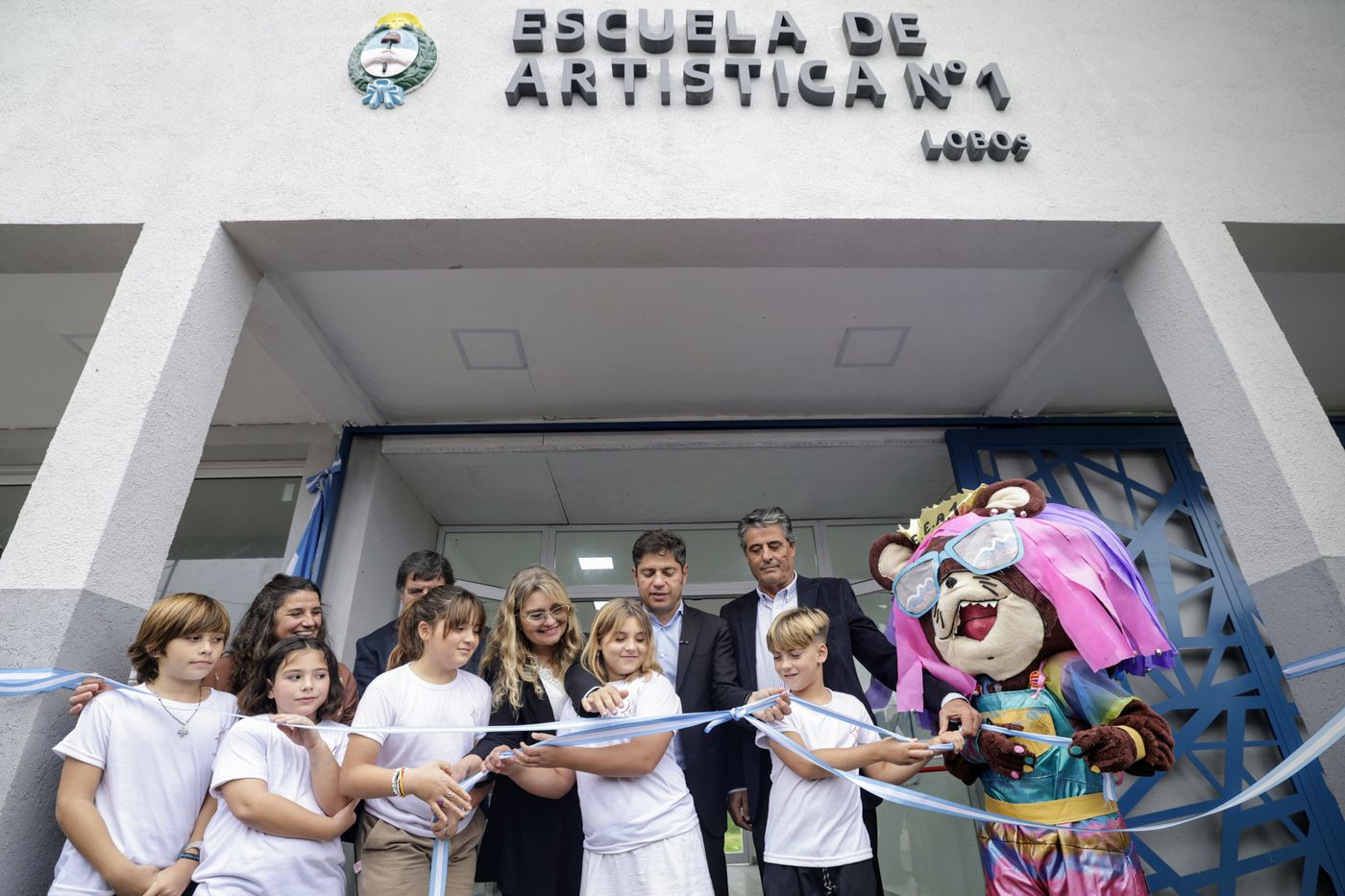 La inauguración del nuevo edificio de la Escuela de Educación Artística N°1 en Lobos