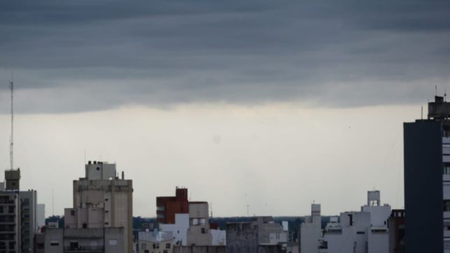 miercoles templado, ventoso y con probabilidades de lluvia en la plata