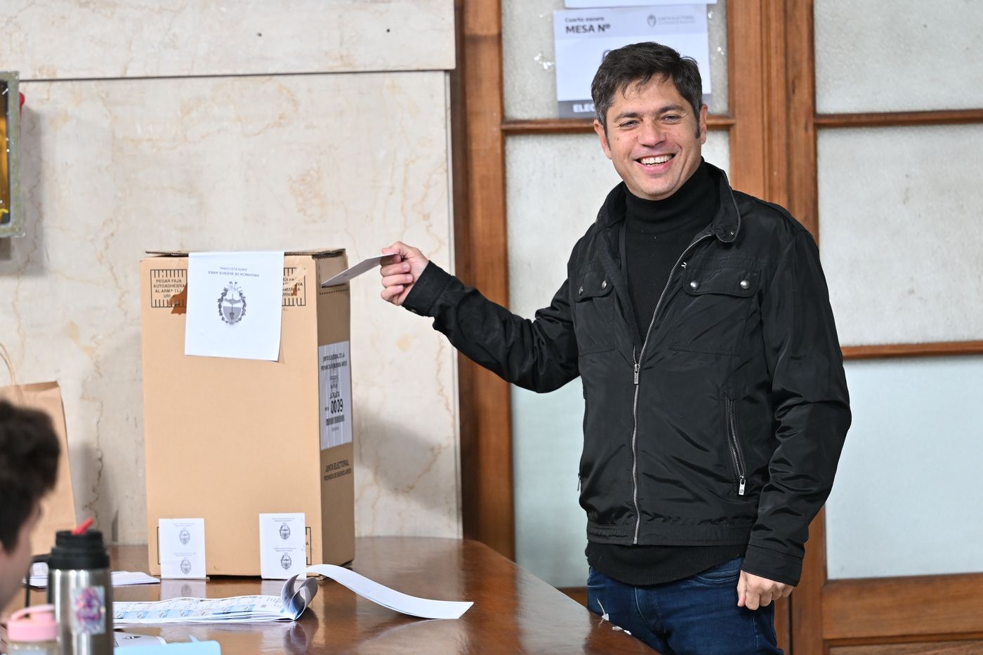Elecciones legislativas 2025 Axel Kicillof vota