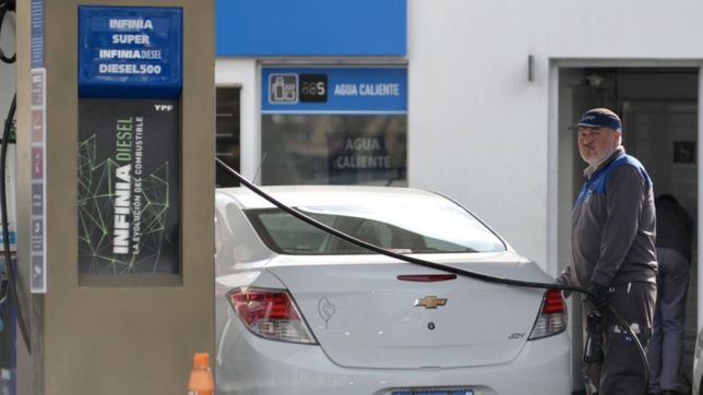 ypf aumento un 2,5% el precio de sus combustibles
