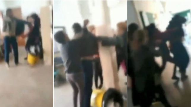 video: papas lincharon a un docente denunciado por abuso en una escuela de la plata