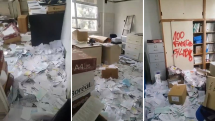 Dan a conocer un revelador video que muestra cómo habrían destruido pruebas clave