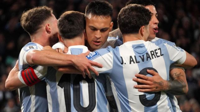 quieren bajarla y no saben como hacer: la seleccion argentina sigue en la cima del mundo