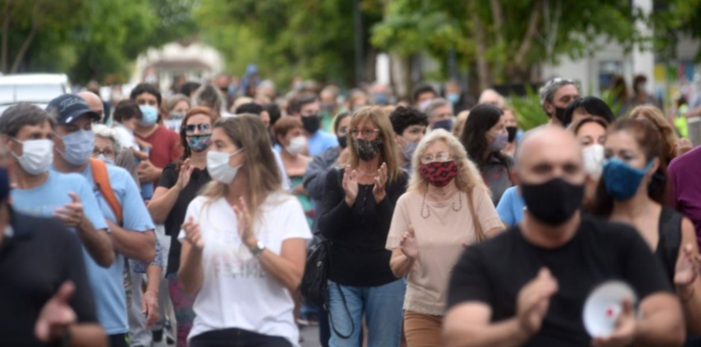 Marcha inseguridad City Bell