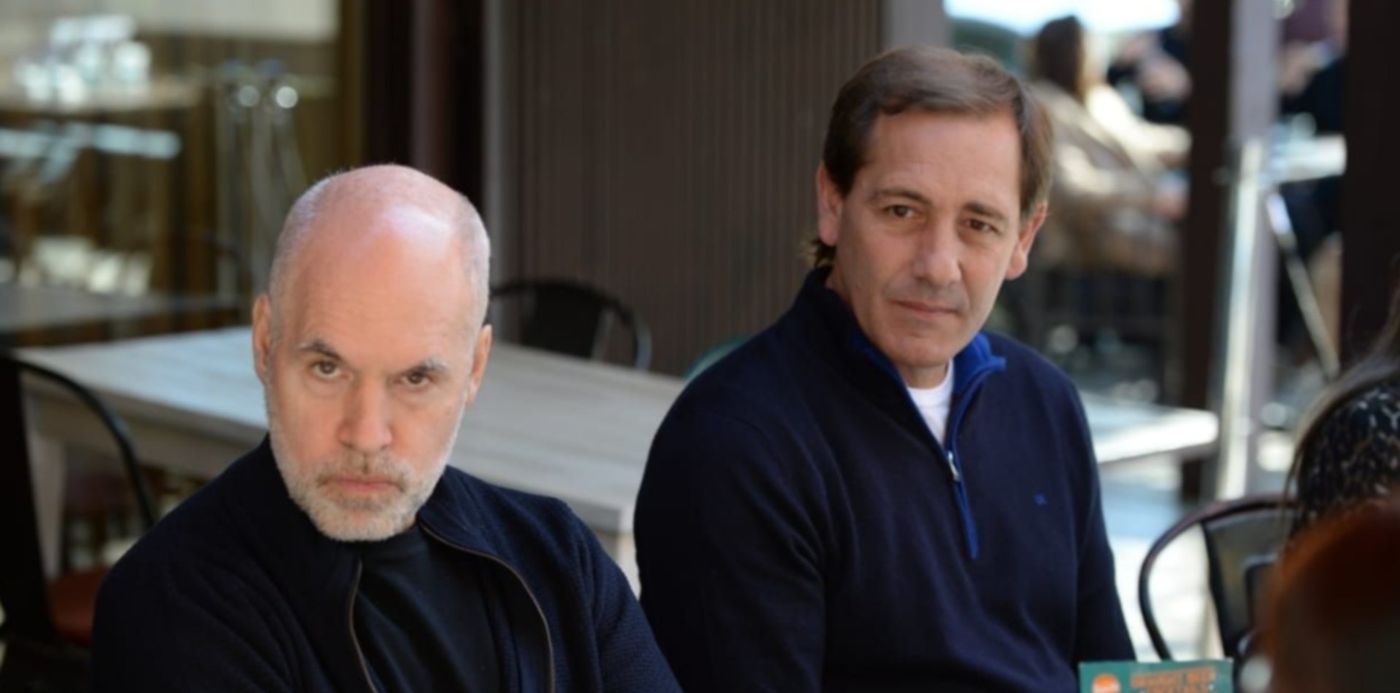 Julio Garro y Horacio Rodríguez Larreta