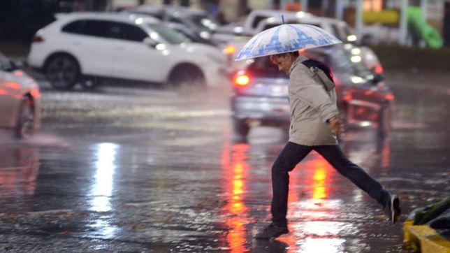 en la plata ya llovio tres veces el promedio historico de julio