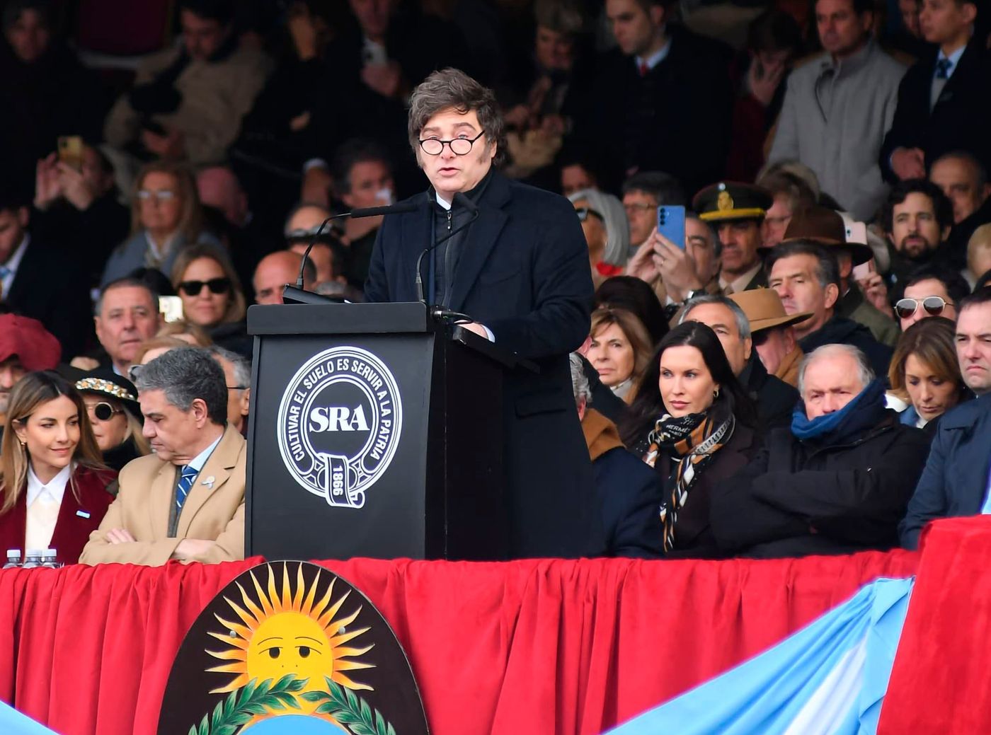 El presidente Javier Milei dio un encendido discurso en la apertura de una nueva Exposición Rural