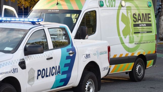 conmocion en la plata por la muerte de hombre en plena calle