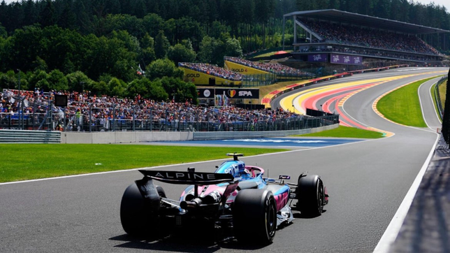 colapinto marco un mal tiempo y largara penultimo en la sprint del gp de belgica