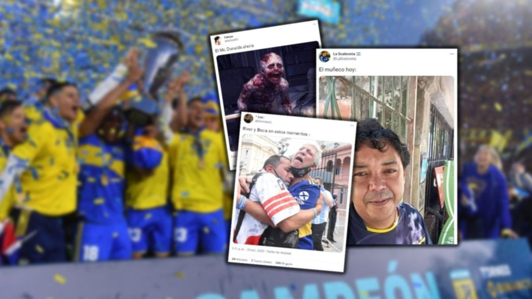 Gallardo, Racing, McDonalds y hasta el Banco Central en los memes del Boca campeón