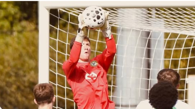 el arquero juvenil de gimnasia que tuvo una destacada actuacion en la eurocopa