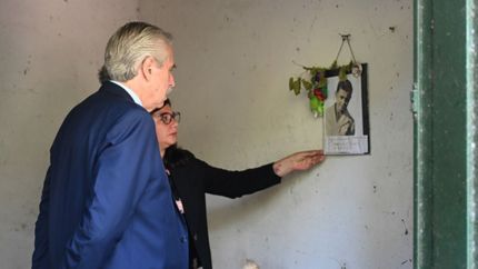 Alberto Fernández anunció la creación de un Espacio para la Memoria en Campo de Mayo