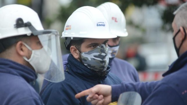 edelap avanza con obras para mejorar el servicio electrico en la plata