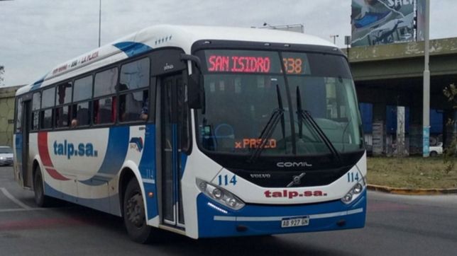 un nuevo paro afecta el servicio de micros del talp en la plata y el conurbano