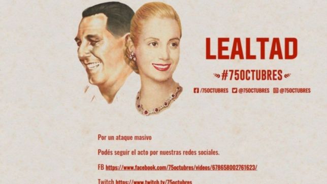 se cayo el servidor de la marcha virtual por el dia de la lealtad y denuncian hackeo