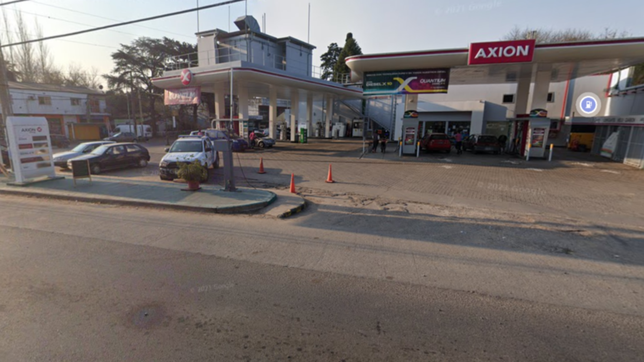 robo una estacion de servicio de villa elisa y escapo con plata y cigarrillos