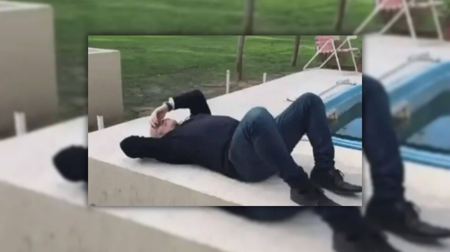 se viralizaron imagenes de jose luis espert tomando sol en la casa de fred machado y crece el escandalo