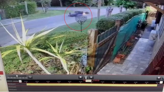 escapaba de la policia, choco a un motociclista en city bell y lo mando al hospital
