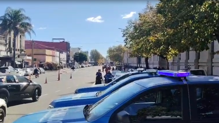 Un fuerte operativo contra Uber y Didi frente a la Estación de Trenes provocó momentos de tensión