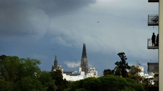 alerta meteorologico en la plata: pronostican la llegada de una tormenta