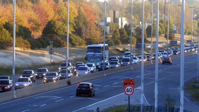piquete y caos en la autopista la plata-buenos aires