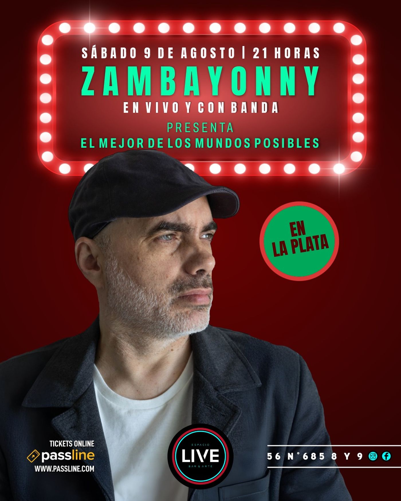 Zambayonny comenzó la gira de su nuevo disco y lo presentará este sábado en La Plata