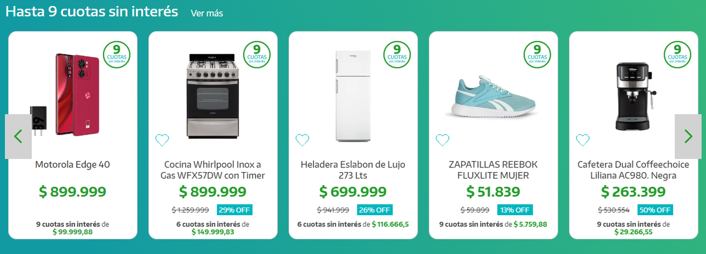 Las 9 cuotas sin interés de Provincia Compras estarán disponibles hasta el miércoles 10.