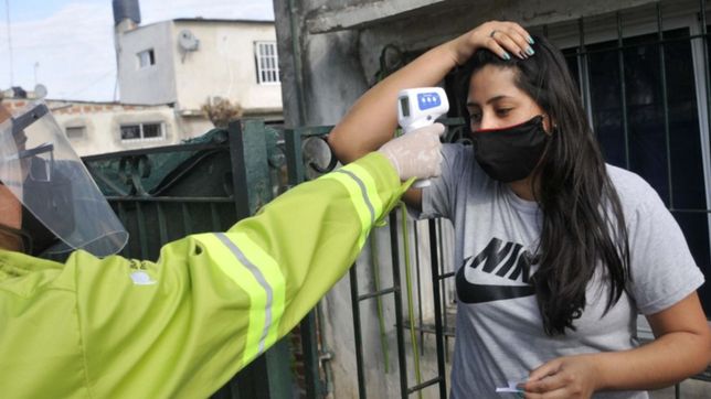 cierra el 2020 y ya se sabe cuando fue el pico de casos de coronavirus en la plata