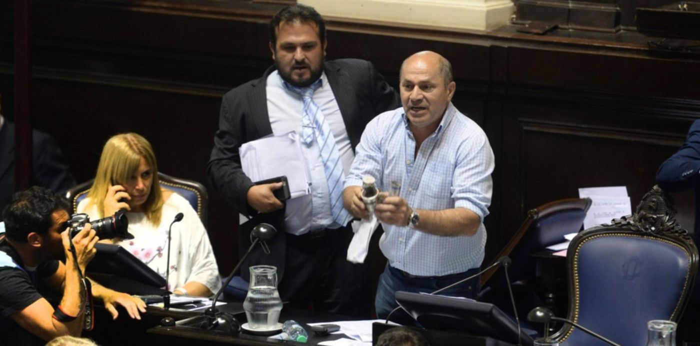 Mario Secco cartuchos Legislatura